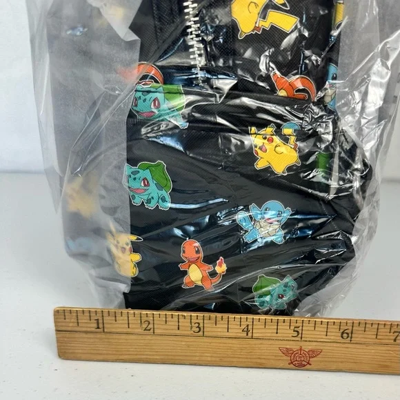 Loungefly Pokemon Starters Mini Backpack New In Packaging Multi-pocket Zip Close - Picture 14 of 14